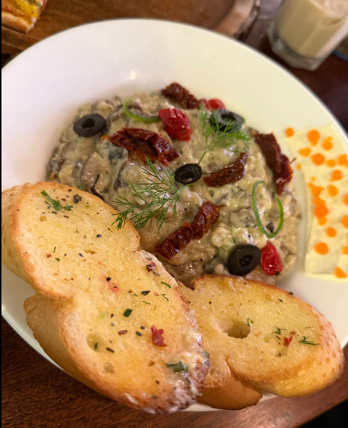 Wild mushroom on sourdough